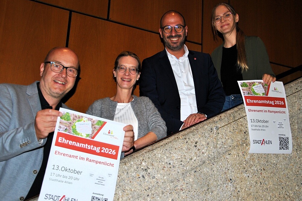Mitmachen beim 5. Ehrenamtstag der Stadt Ahlen 