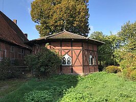 Foto: Hof Schulze-Rötering, das Göpelhaus