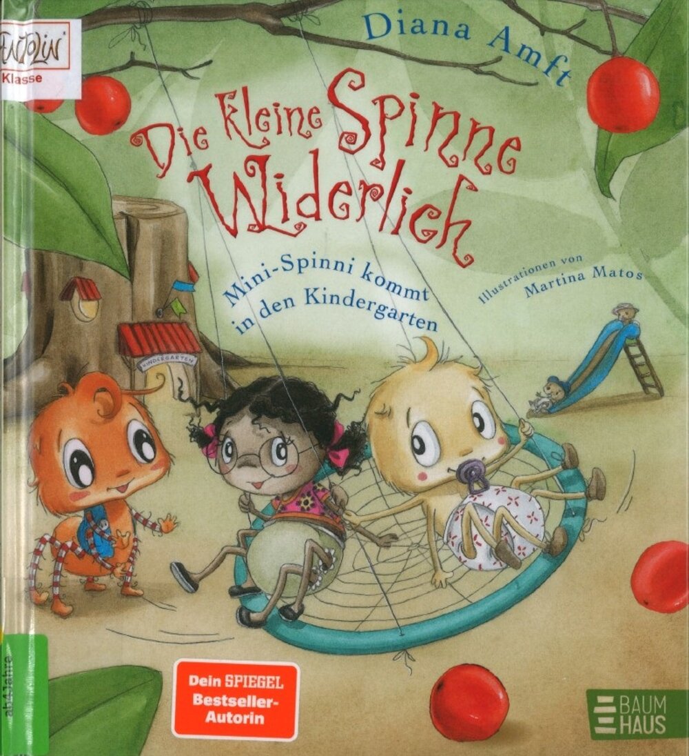 Foto: Buchcover "Mini-Spinni kommt in den Kindergarten"