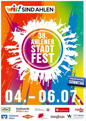 Foto: Plakat Stadtfest 2025