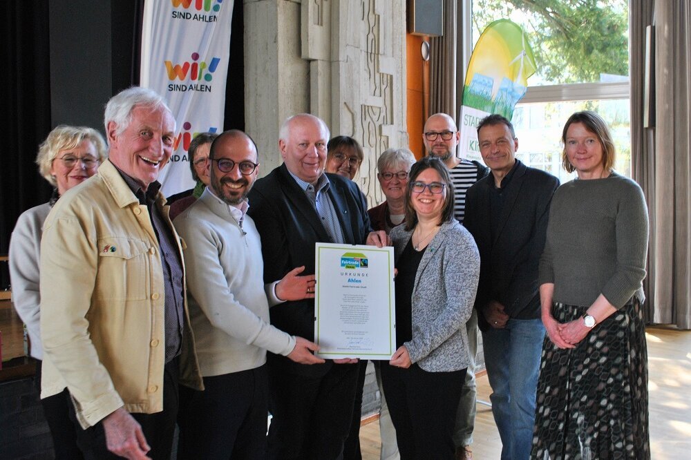 Ahlen spielt weiter in der fairen Champions-League