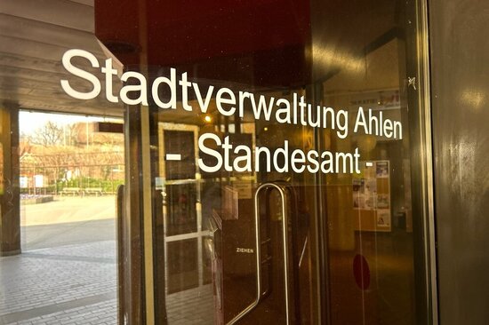 Am 24. März bleibt das Standesamt geschlossen.
