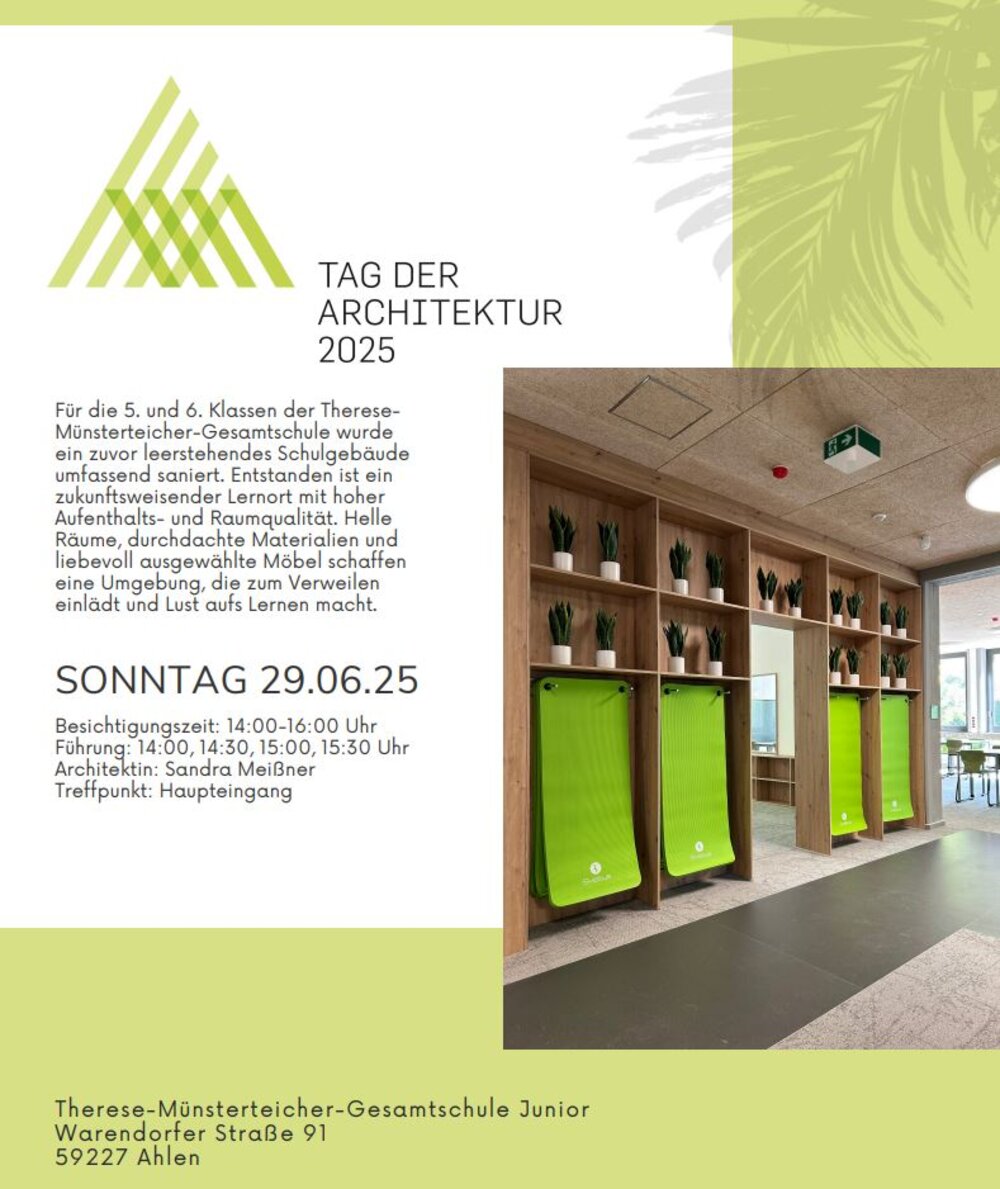 Foto: Plakat Tag der Architektur