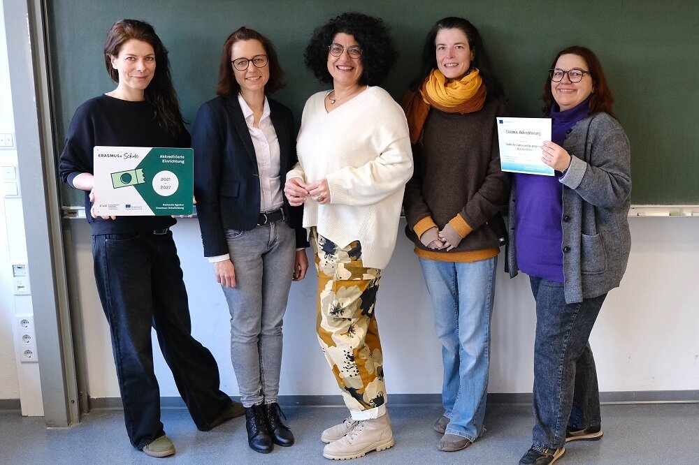 Städtisches Gymnasium erhält Erasmus+-Akkreditierung