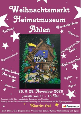 Foto: Weihnachtsmarkt im Heimatmuseum