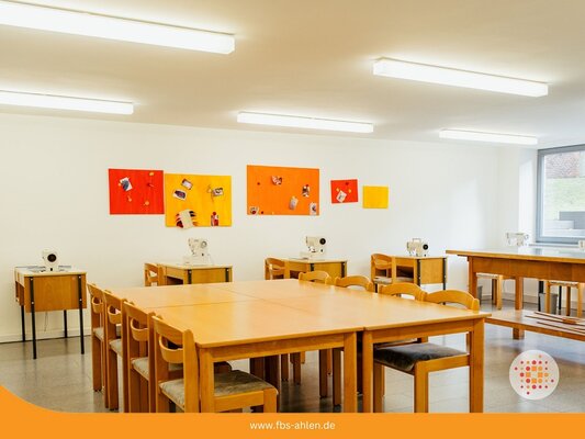 Foto: Kreativraum der Familienbildungsstätte Ahlen