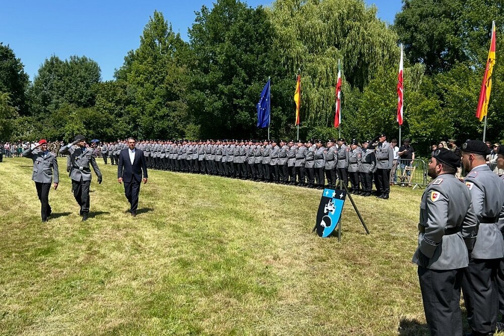 Feierliches Gelöbnis in Dolberg: „Am Ende muss die Freiheit besser bewaffnet sein als die Tyrannei“