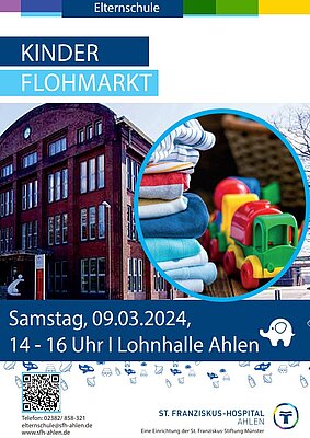 Foto: Plakat Kinderflohmarkt Elternschule