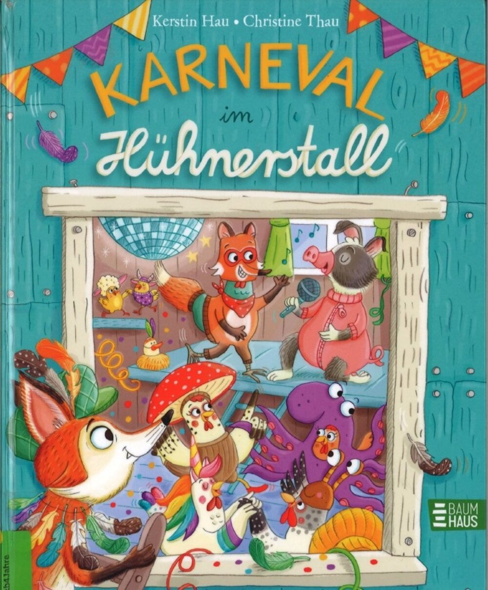 Foto: Buchcover "Karneval im Hühnerstall"