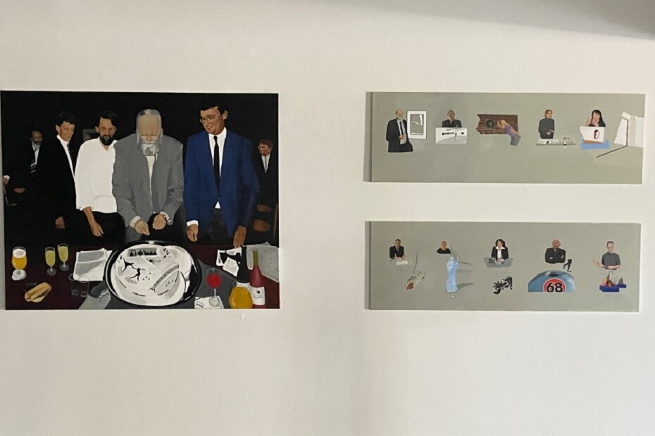 Künstlergespräch mit Klaus Eckhoff in der Stadt-Galerie