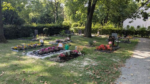 Foto: Muslimisches Grabfeld auf dem Ostfriedhof
