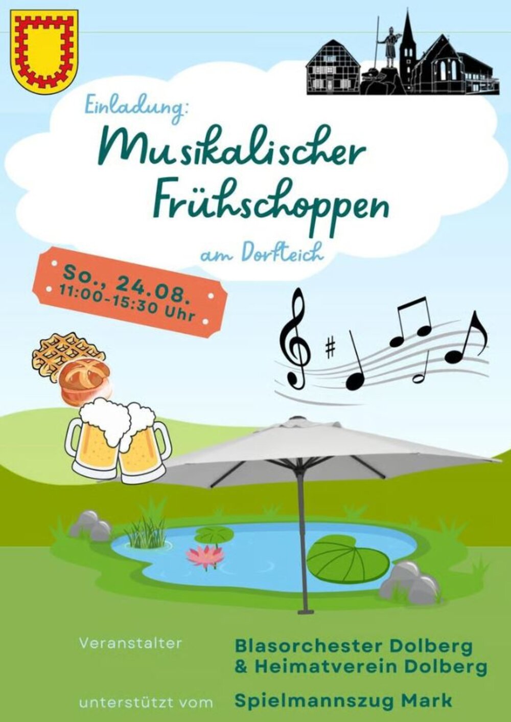 Foto: Plakat Musikalischer Frühschoppen