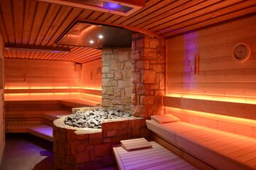 Foto: Sauna von innen