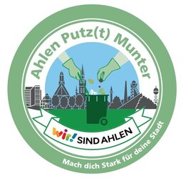 Foto: Logo "Ahlen Putztmunter"