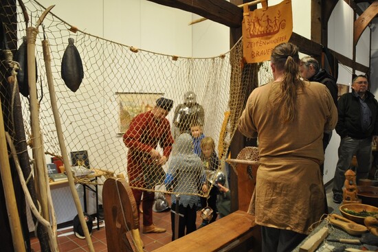 Mittelalterlich lebt das Heimatmuseum am ersten Wochenende im Oktober auf.