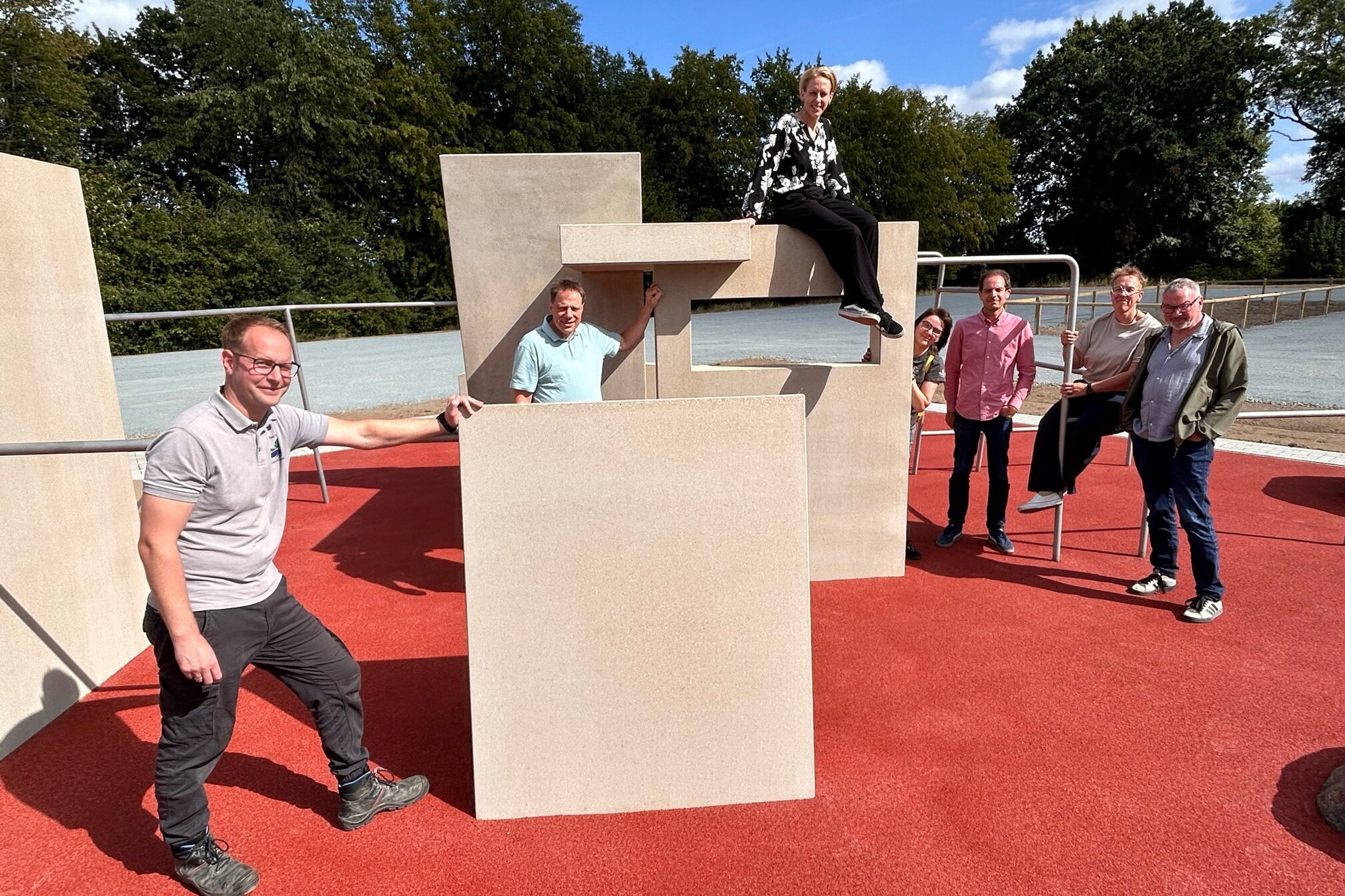 Parkour-Anlage im Hövenerort verleitet zu großen Sprüngen