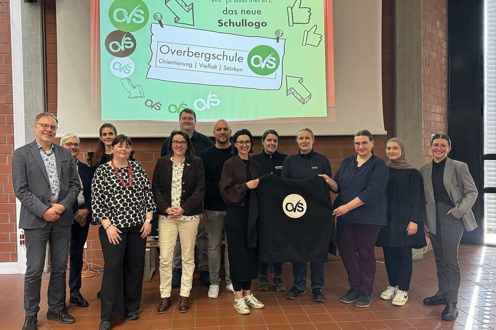 Neues Logo für die Overbergschule Ahlen