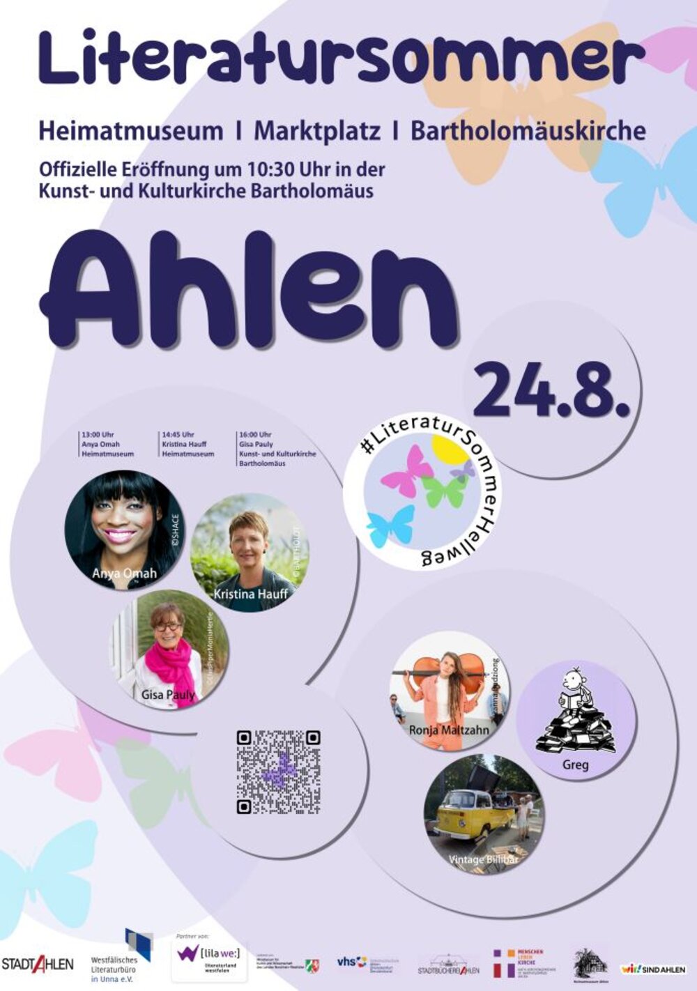 Foto: Plakat Literatursommer 2025