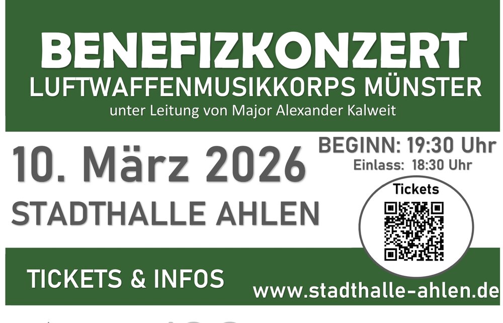 Foto: Plakat Benefizkonzert