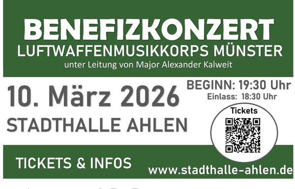 Foto: Plakat Benefizkonzert