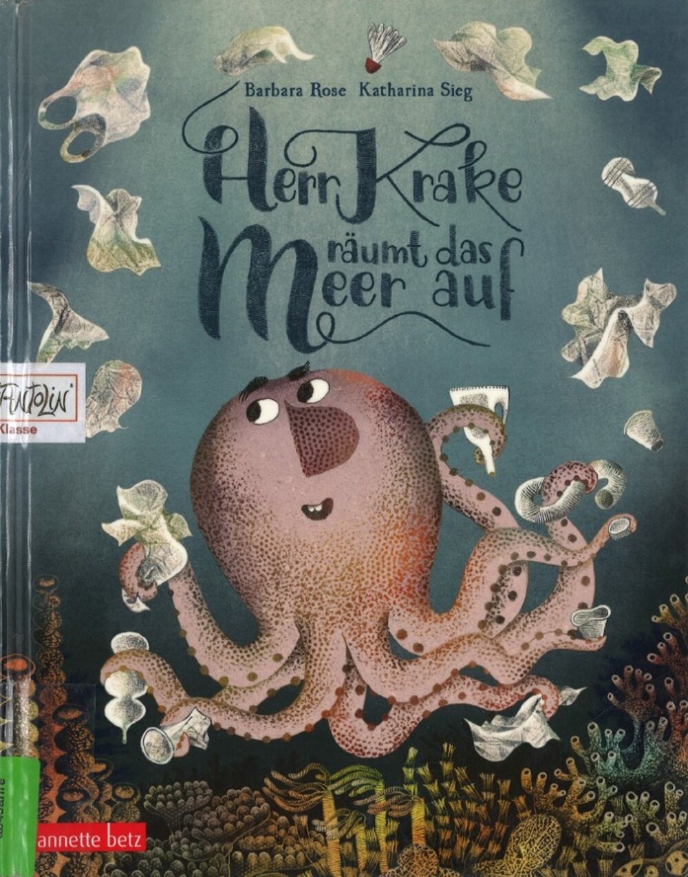 Foto: Buchcover "Herr Krake räumt das Meer auf"