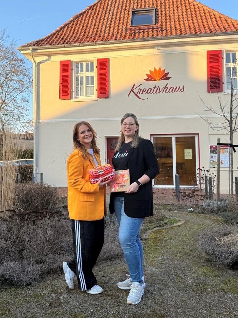 Foto: Vorstellung der Veranstaltung Farbe trifft Faser