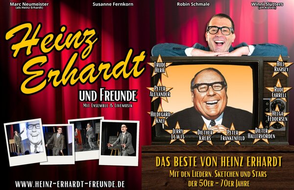 Foto: Plakat Heinz Erhardt 2026