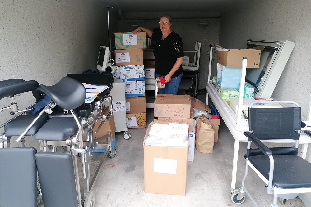 Die Ukraine Hilfe Ahlen e.V. hatte im September zu einer weiteren Spendenaktion aufgerufen.