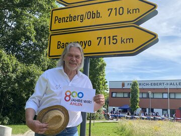 Michael Preuten, Vorsitzender des Ahlener Vereins für Städtepartnerschaft