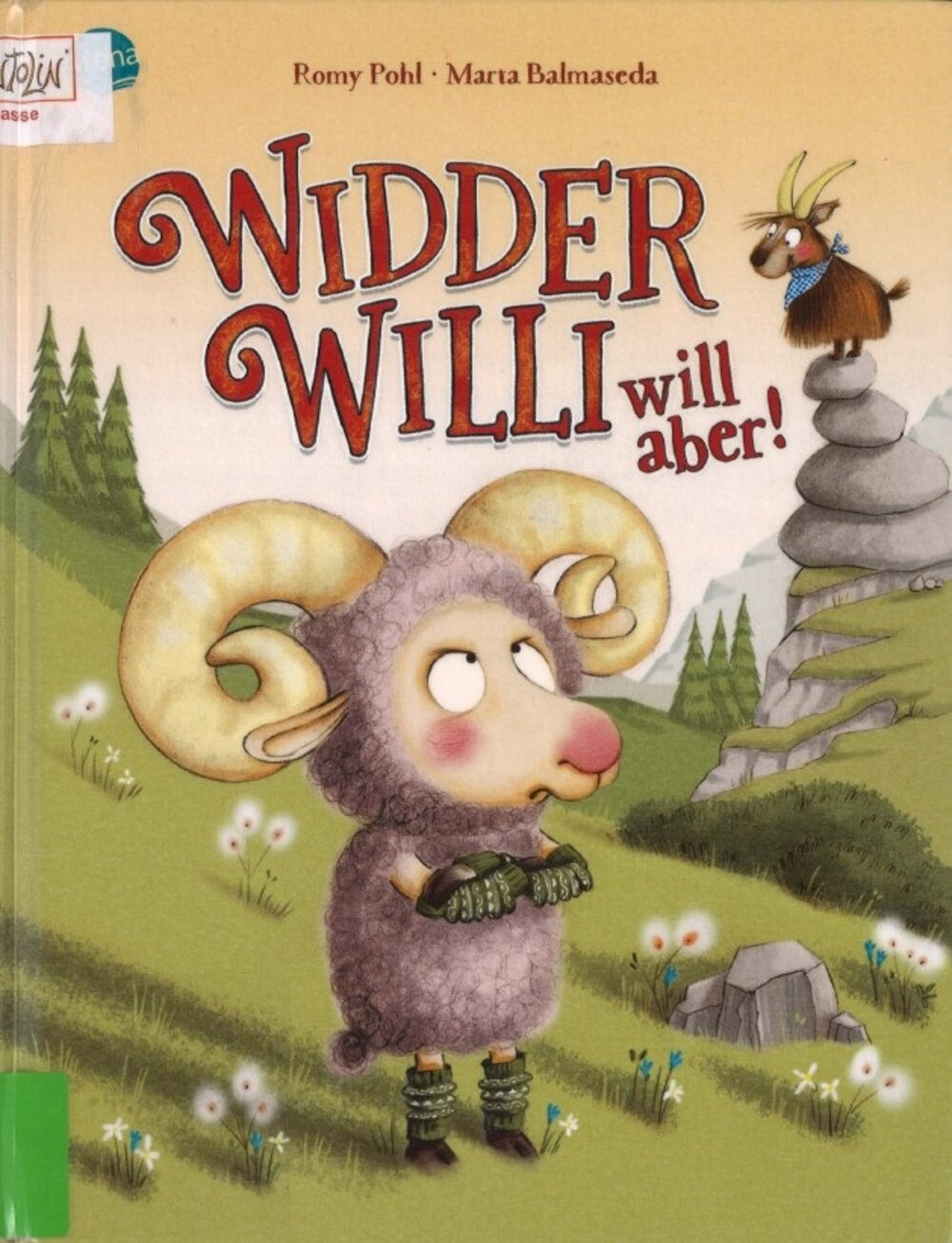 Foto: Buchcover "Widder Willi will aber"