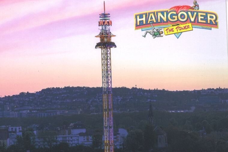 Auf der Ahlener Maikirmes geht’s hoch hinaus