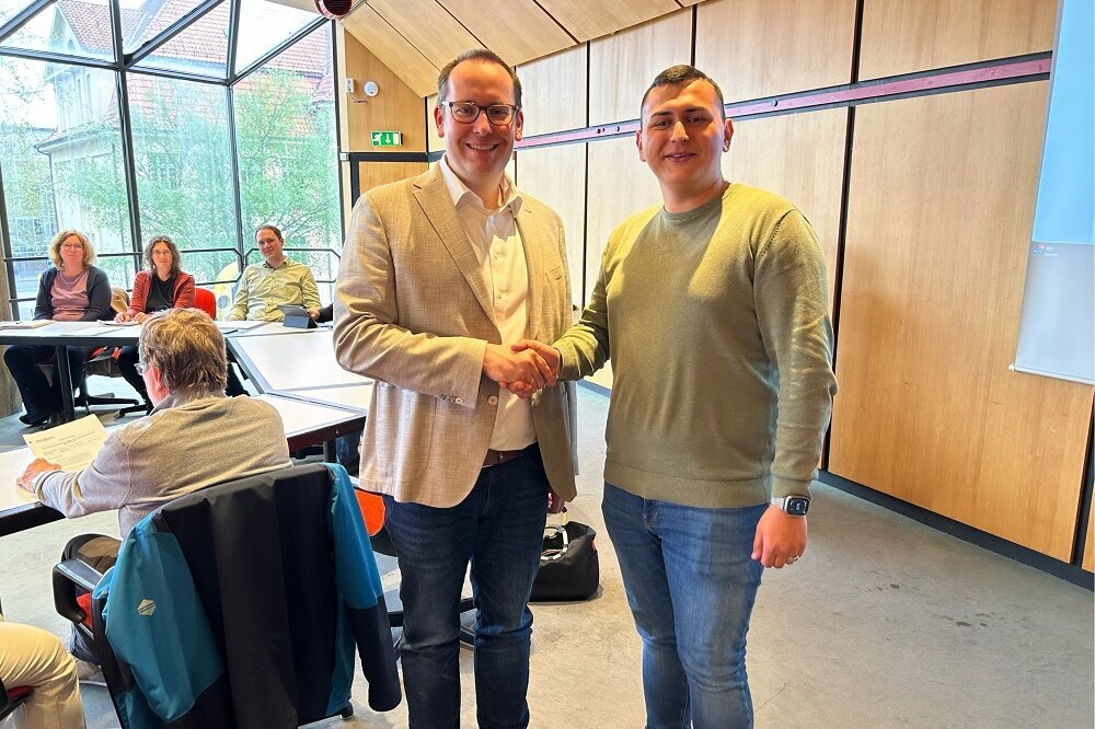 Alper Senlik leitet den Beirat für behinderte Menschen