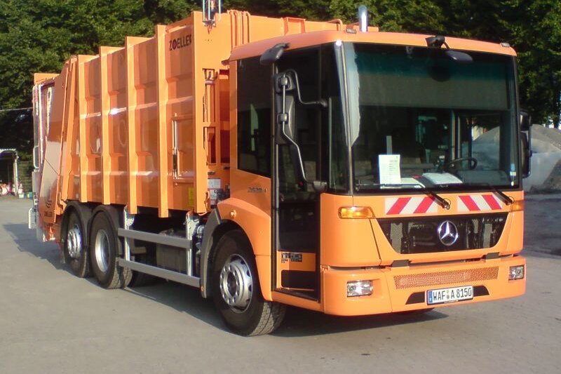 Müllabfuhr einen Tag später