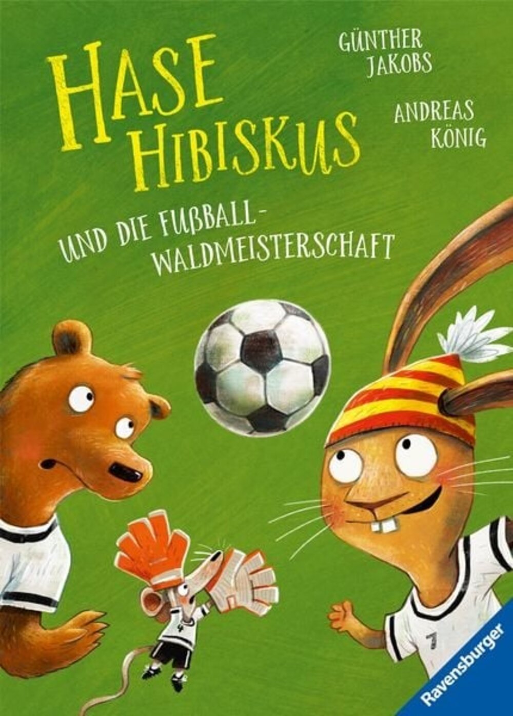 Foto: Buchcover "Hase Hibiskus und die Fußball-Weltmeisterschaft"