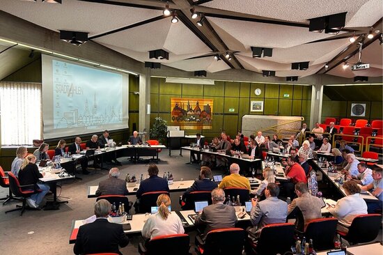 Der Rat der Stadt Ahlen hat mit großer Mehrheit im Mai den Haushalt 2026 beschlossen.