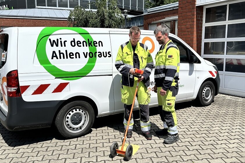 Stadtwerke Ahlen überprüfen Gasrohrnetz im gesamten Stadtgebiet
