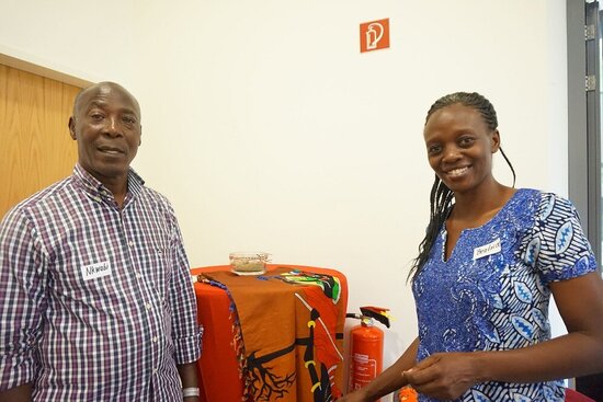 Foto: Nkwabi und Beatrice
