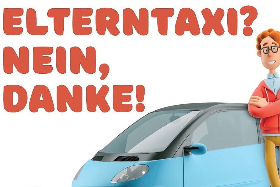 Foto: Am Freitag, 1. September, findet der erste Aktionstag im Rahmen der Initiative „Elterntaxi – nein danke!“ statt. 