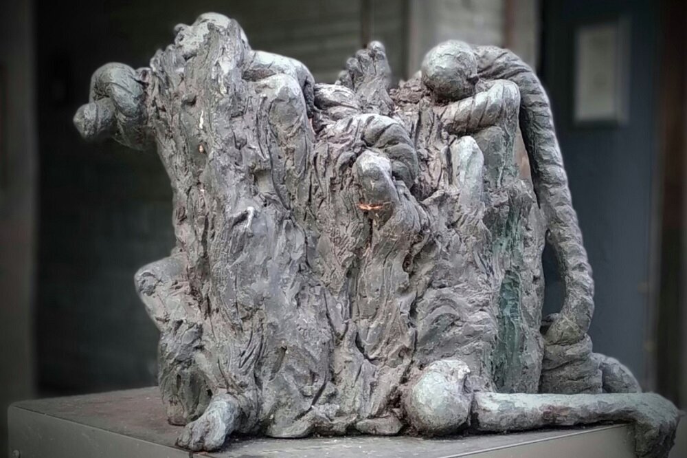 Kundgebung am Jüdischen Mahnmal - Gedenken an die Pogromnacht in Ahlen 1938