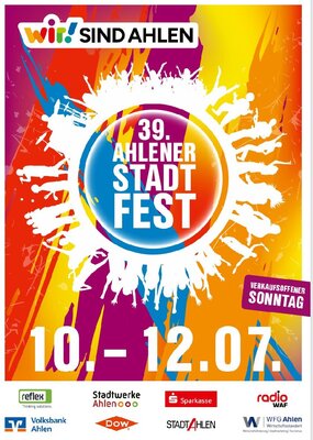 Foto: Plakat Stadtfest 2026