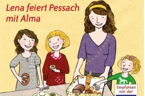 Foto: Buchcover "Lena feiert Pessach mit Alma"