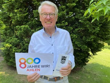 Dr. Heinz Dallmer, Mitglied im Beirat des Kunstmuseums Ahlen und im Lions Club Beckum-Ahlen