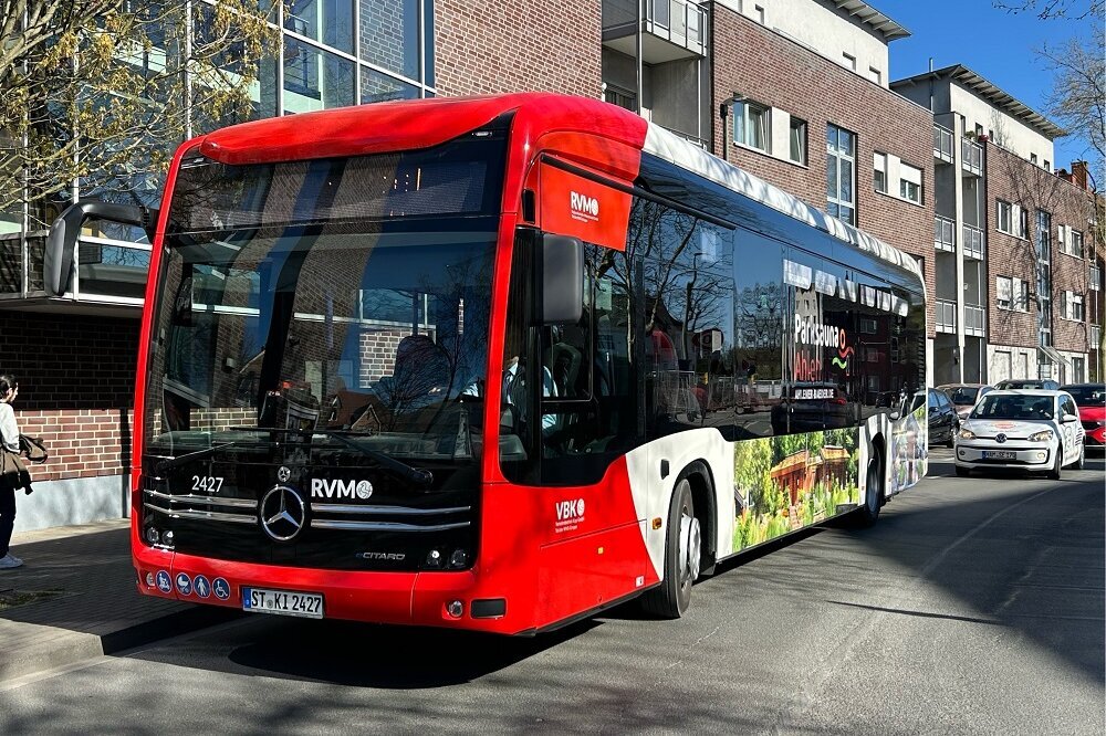 Drei Elektrobusse für den Ahlener Stadtverkehr 
