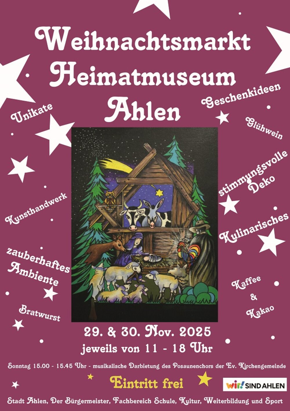 Foto: Plakat Weihnachtsmarkt