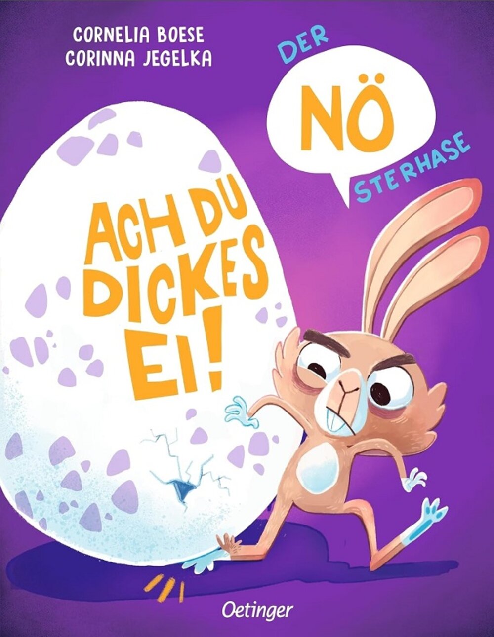 Foto: Buchcover "Ach du dickes Ei - Der NÖsterhase"