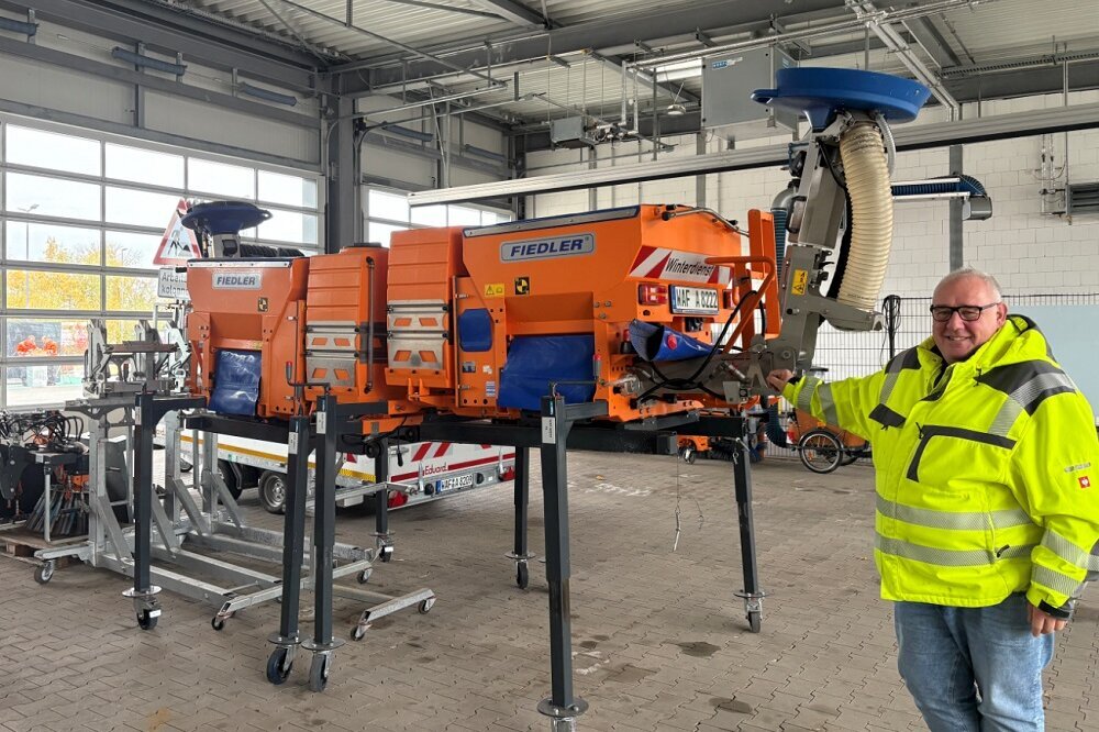 Winterdienst der Ahlener Umweltbetriebe ist startklar