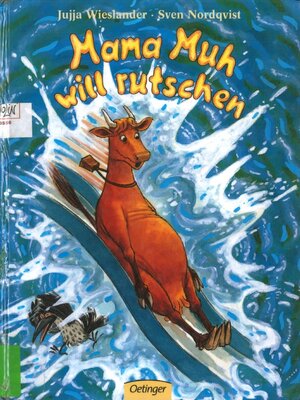 Foto: Titelseite des Buches "Mama Muh will rutschen"