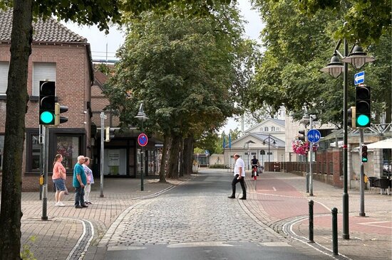 Foto: Blick in die Gerichtsstraße
