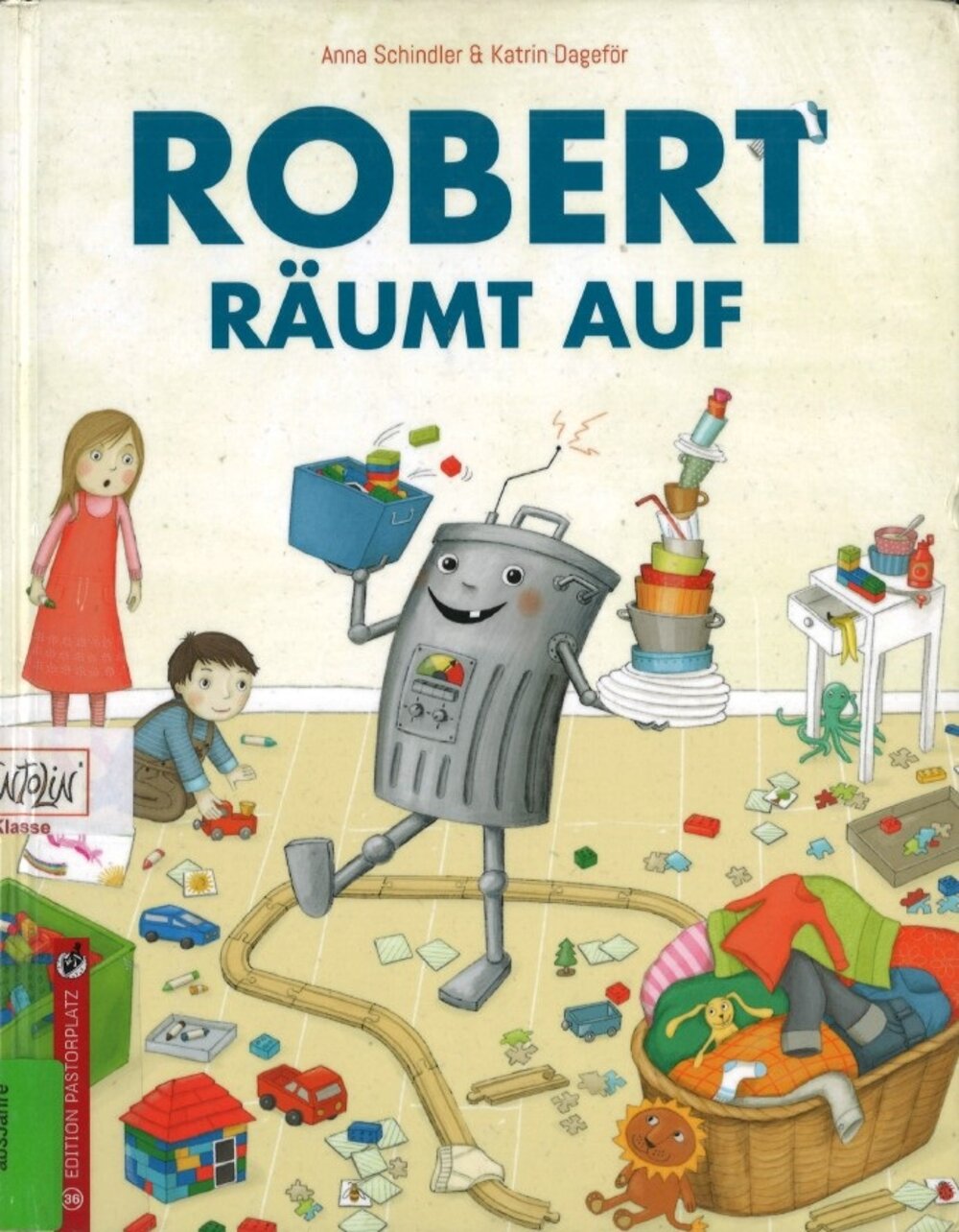 Foto: Buchcover "Robert räumt auf"