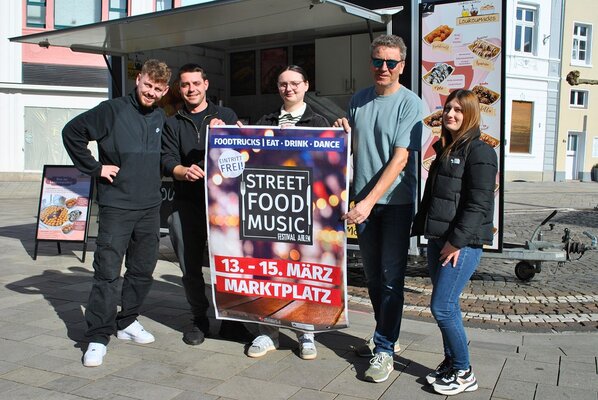 Foto: Vorstellung Street Food Festival 2026 - Gruppenbild